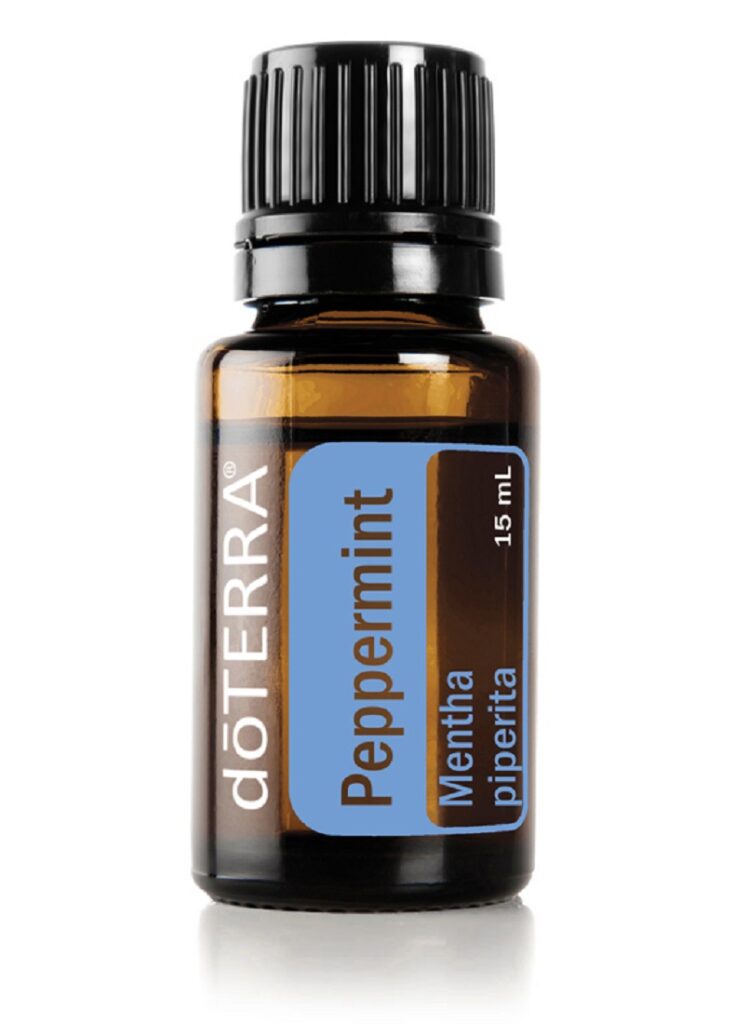doTERRA Borsmenta illóolaj- Peppermint 15 ml - A doTERRA Borsmenta (Peppermint) illóolaj a fodormenta és a vízi menta hibridje. Leginkább légzőszervi és emésztőszervi problémákra használhatjuk. Hűsít.