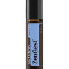 doTERRA ZenGest Touch keverék- 10 ml-es golyós kiszerelés - A doTERRA ZenGest Touch esszenciális olajok és kókuszolaj ötvözete, tökéletes utazó társ lehet gyomorpanaszok és hányinger esetén. Támogatja az emésztést.