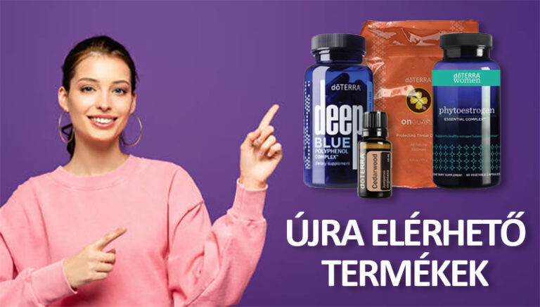Újra elérhető doterra termékek