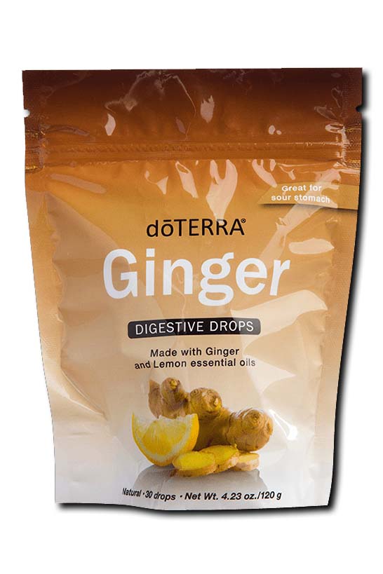 doTERRA Ginger drops-Gyömbéres cukor 30 szem