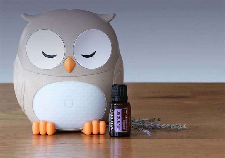 Baglyos diffúzor ajándék levendulával