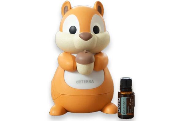 doTERRA Mókusos párologtató és Balance 15 ml