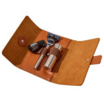 Vörös boróka illóolaj és utazó borotvakészlet