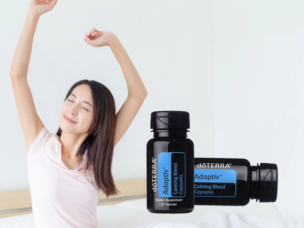 A doTERRA Adaptív kapszula rendszeres használata segíthet megnyugodni, javíthatja a hangulatot és elősegítheti a relaxációt.
