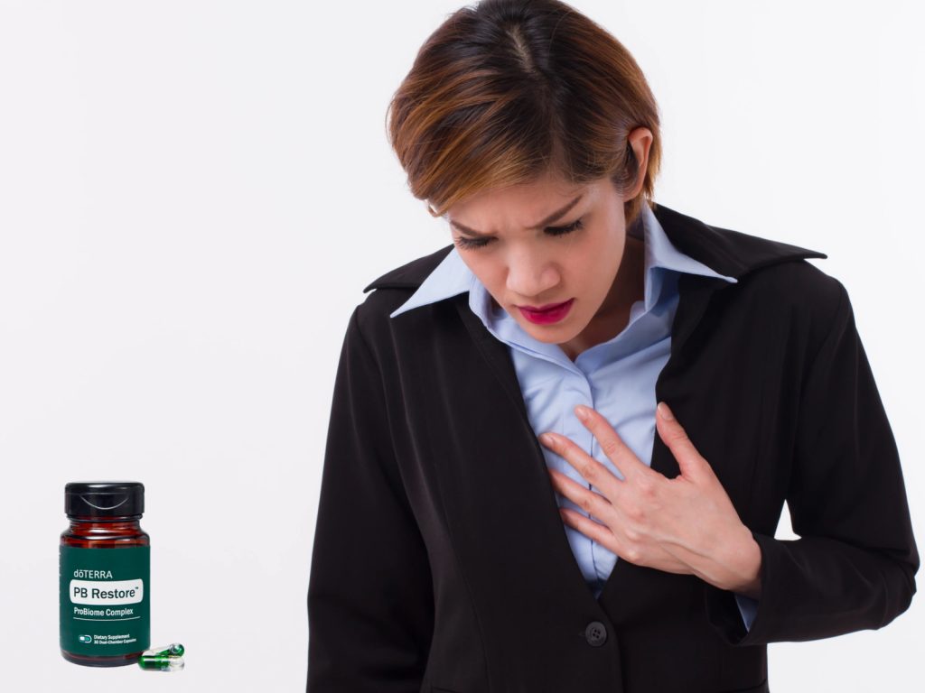 Reflux és gyomorégés? Hogyan támogathatják az emésztőrendszer egészségét a doTERRA olajai, a ZenGest és a PB Restore probiotikum? Mutatjuk.