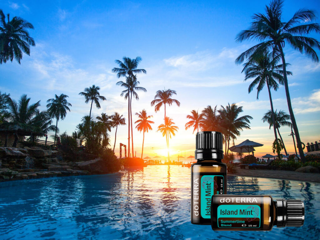 A doTERRA Island Mint egy különleges keverék, amiben a citrusok frissessége, a menta hűvössége és a fenyőerdők tiszta karaktere találkozik.