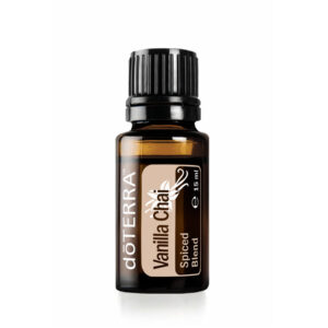 A doTERRA Vanilla Chai a vanília édessége, a szegfűszeg és a gyömbér fűszeressége, a vörös cédrus és a sziámifa fás karaktere, és a balzsamos jegyek együtt.